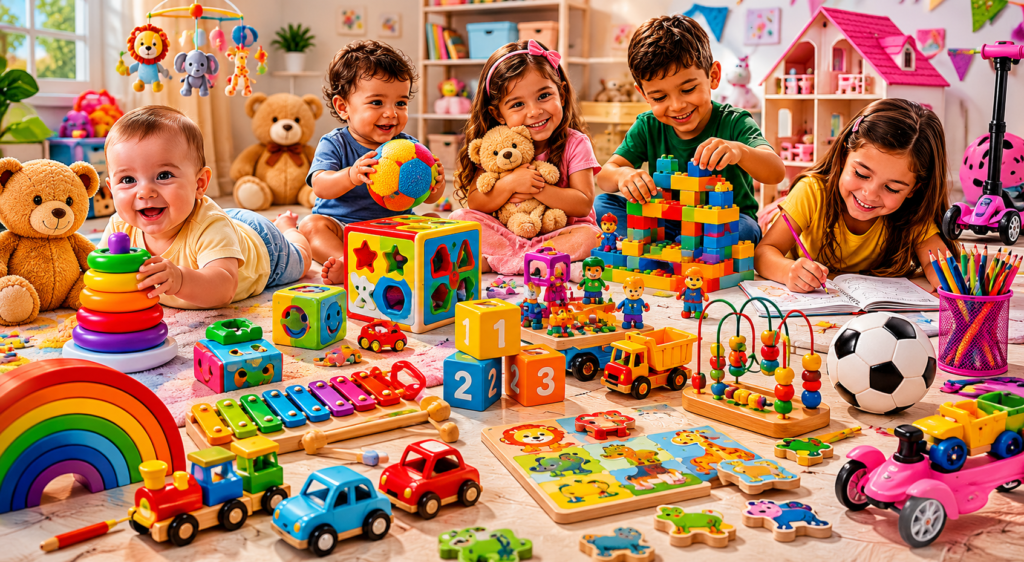 Mostrar brinquedos infantis